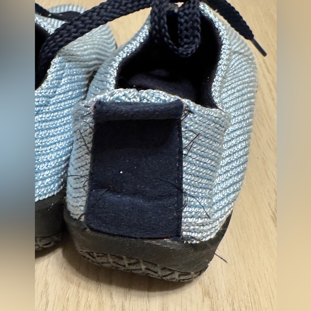 A'rcopedico sneakers blue lace up shoes knitted euro 39 US 8 8.5 - Picture 3 of 7